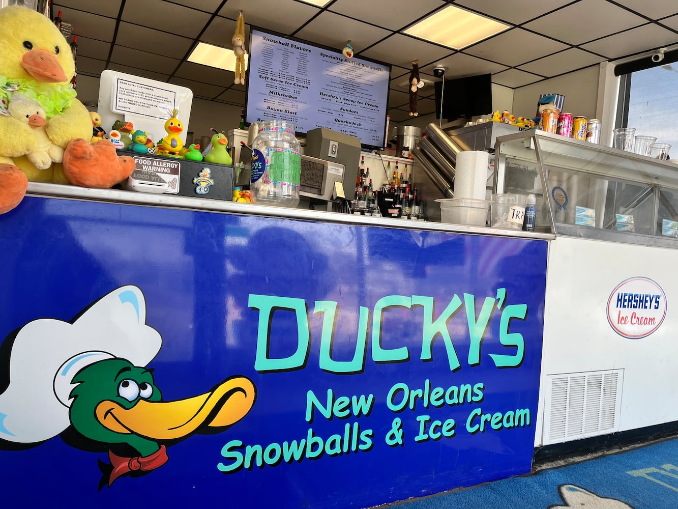 Ducky’s Snowballs and Ice Cream