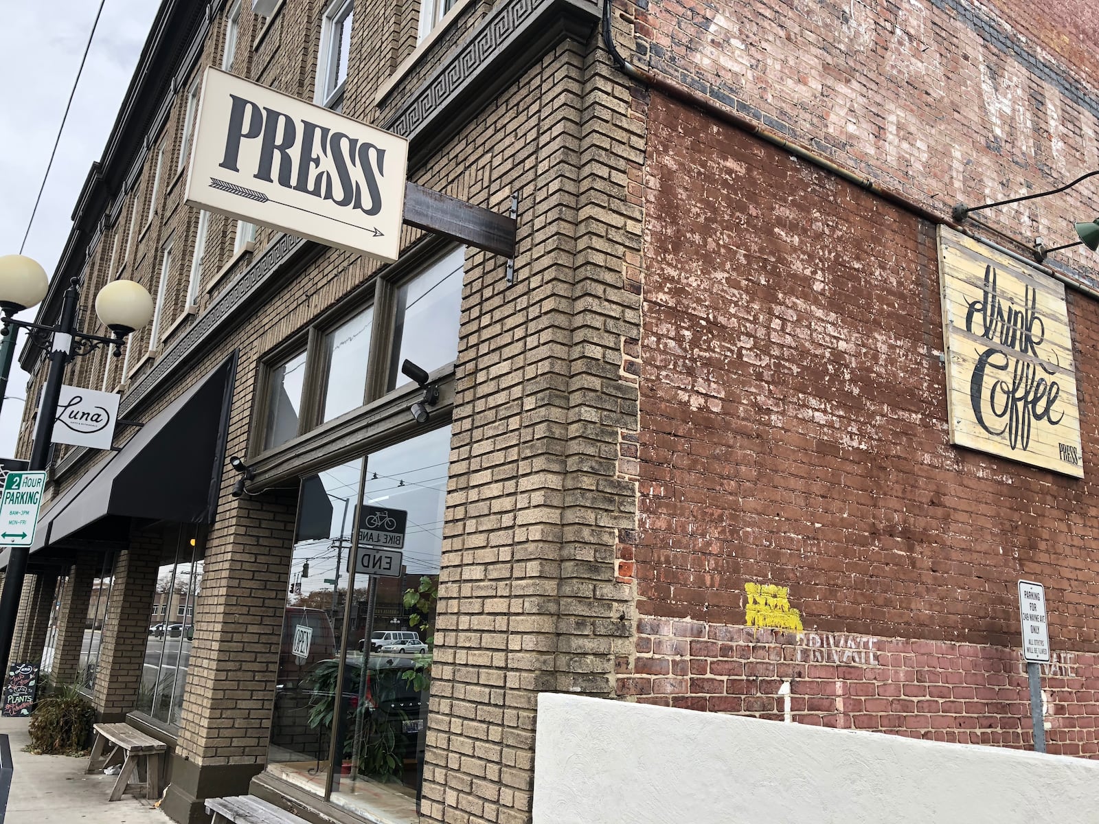 Current location of Press at 257 Wayne Ave. in Dayton. CORNELIUS FROLIK / STAFF