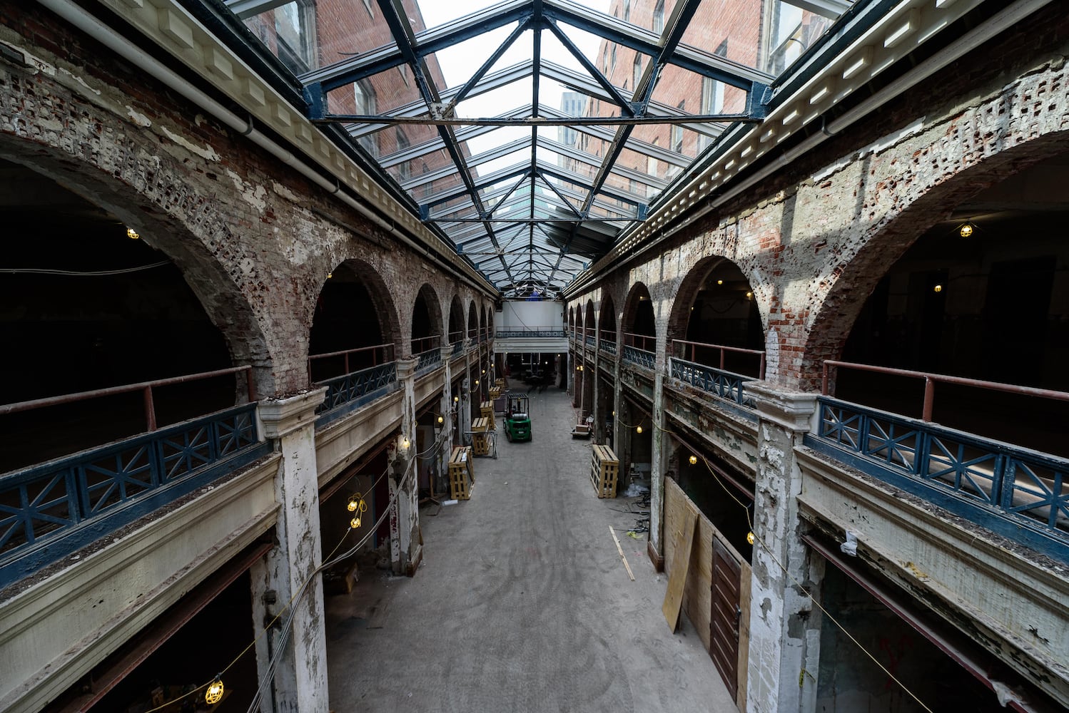 PHOTOS: A look at Phase 2 construction progress of the Dayton Arcade's North Arcade