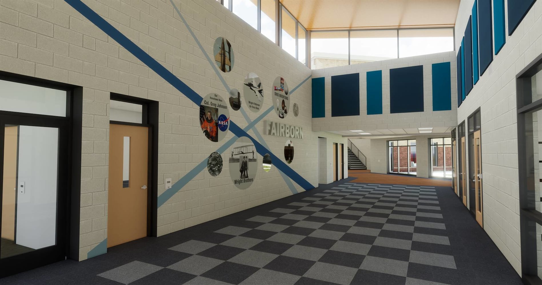 Fairborn PreK-2 School Renderings