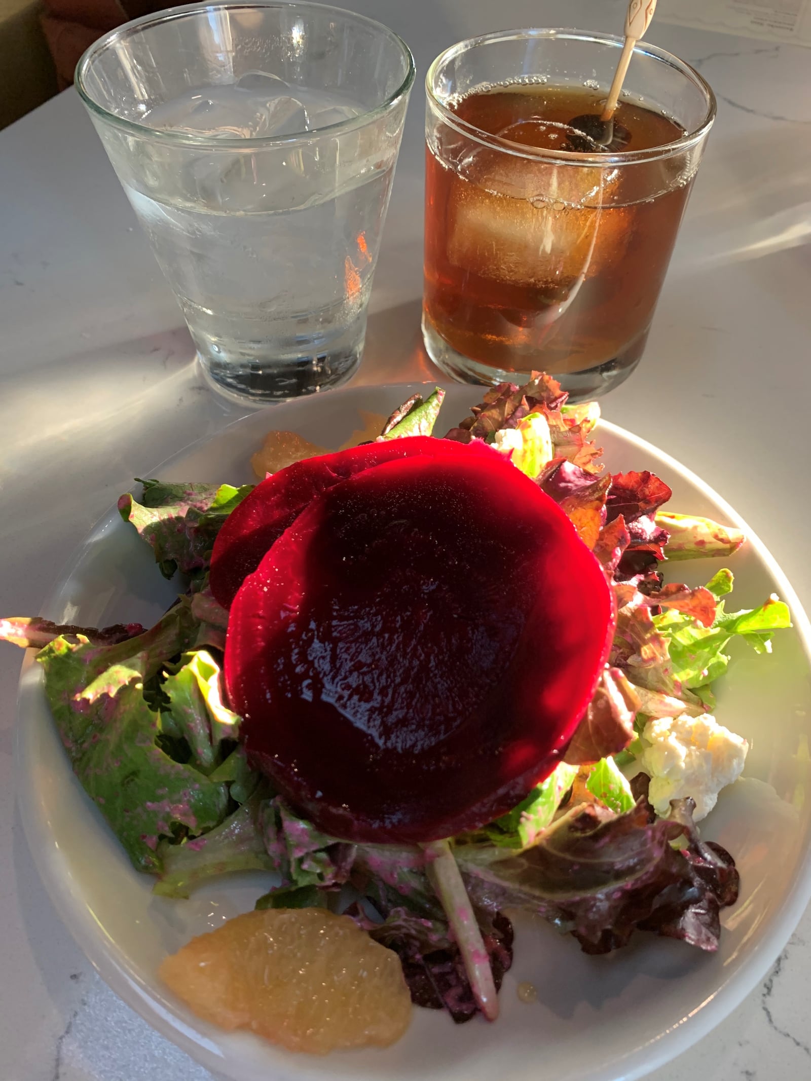 The beet salad from Coco's Bistro. ALEXIS LARSEN/CONTRIBUTED