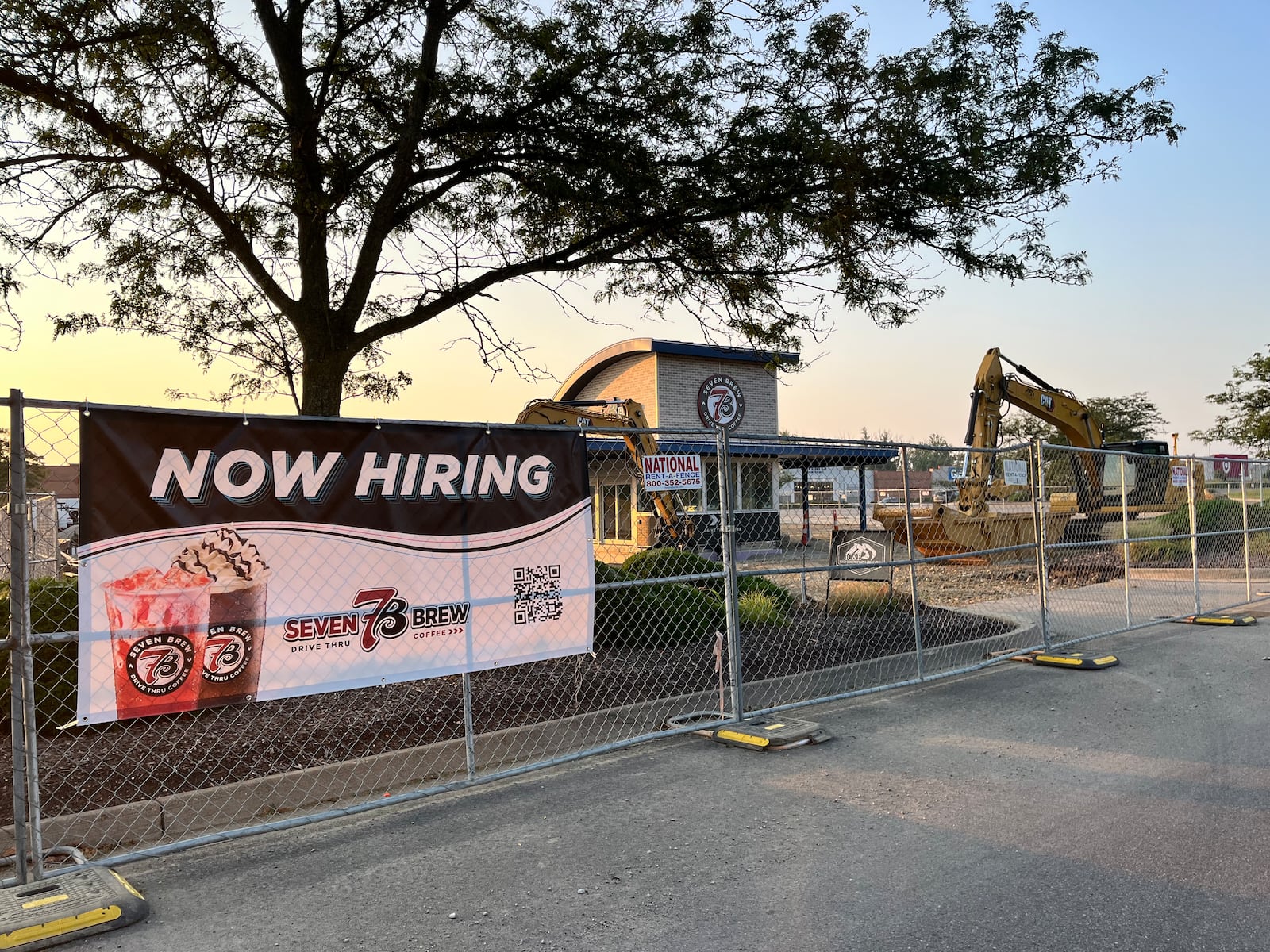 A new 7 Brew drive-thru coffee stand is expected to open in September at 2550 N. Fairfield Road in Beavercreek, across the parking lot from the new REI Co-op. NATALIE JONES/STAFF