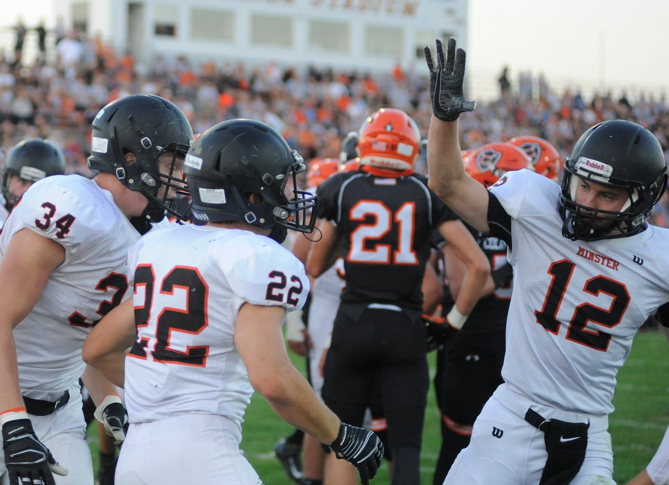 PHOTOS: No. 1 Minster at No. 1 Coldwater, Week 4 football