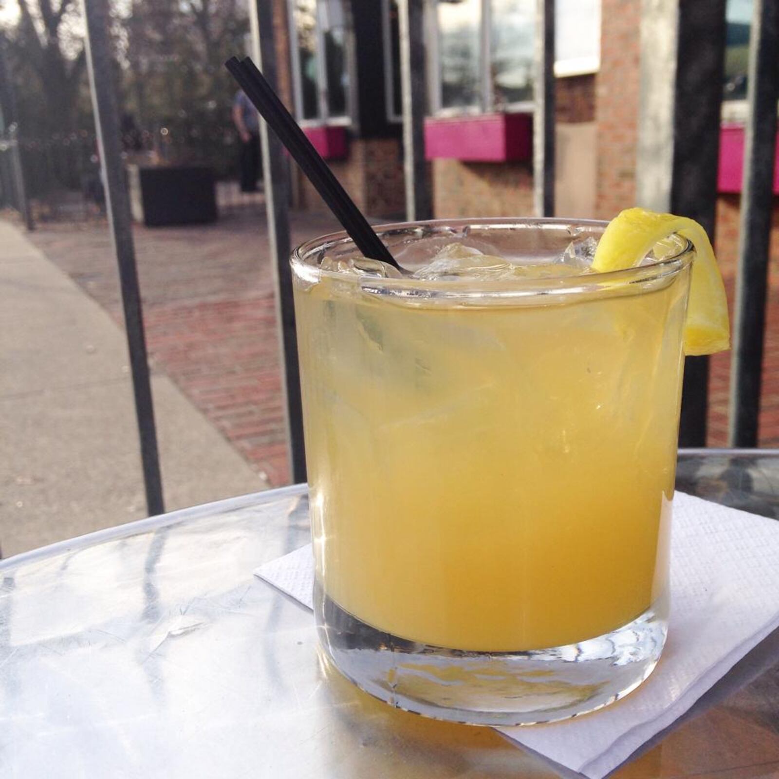 A drink on one of Lily's Bistro patios? Why yes if I must. (photo source: Facebook)