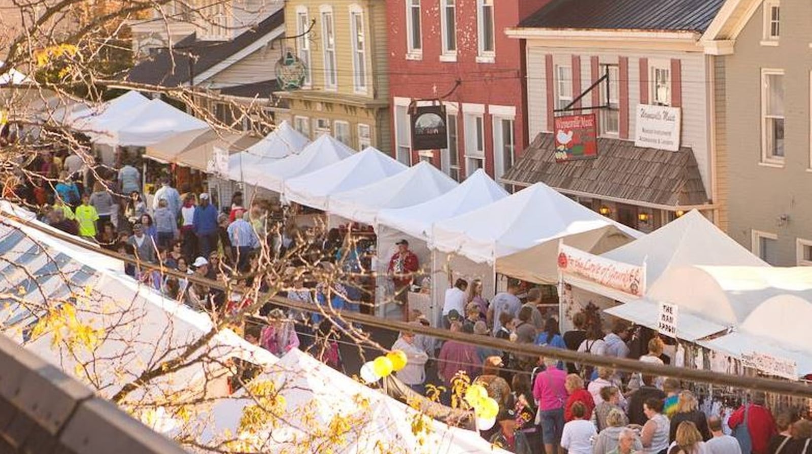 Thousands of people visit the small village of Waynesville every year for the annual Ohio Sauerkraut Festival.