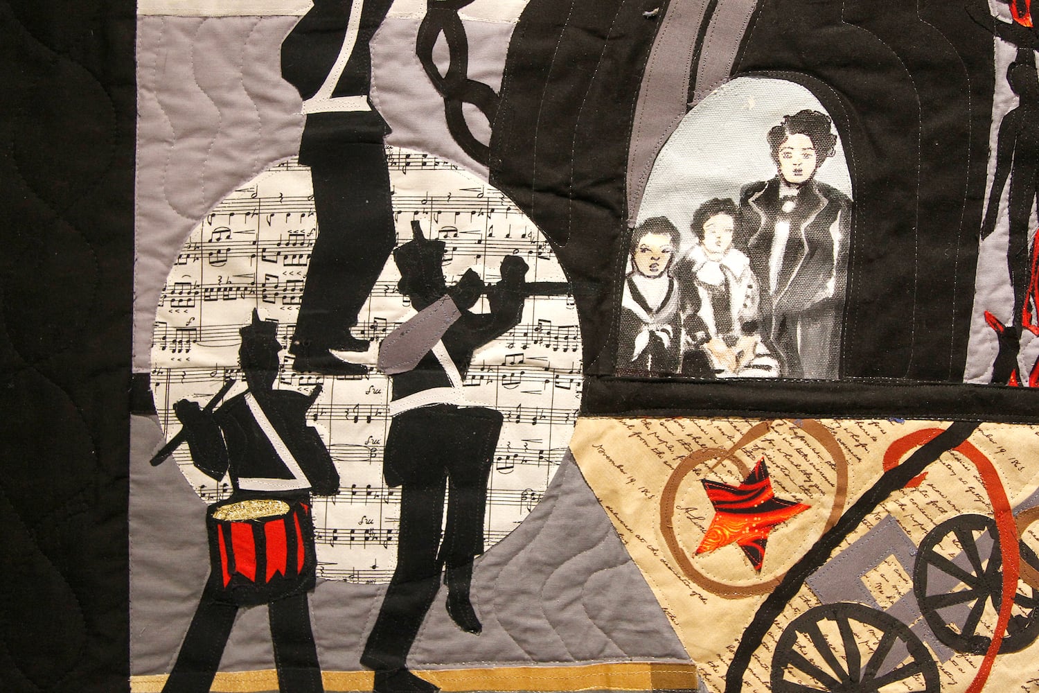 Photos: Narrative quilts tell the extraordinary story of Col. Charles Young