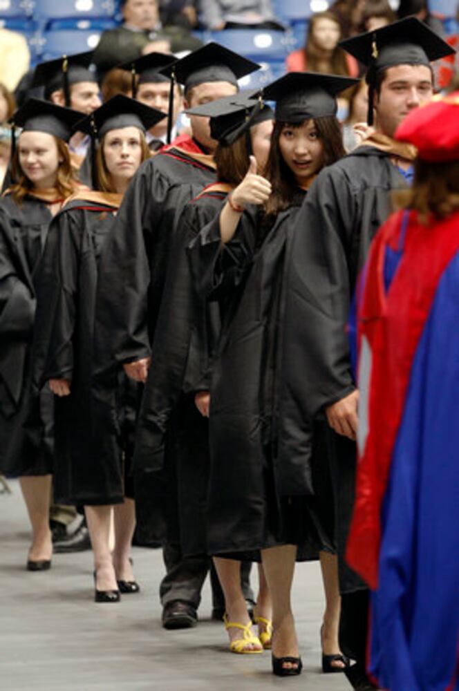 University of Dayton graduation 2011