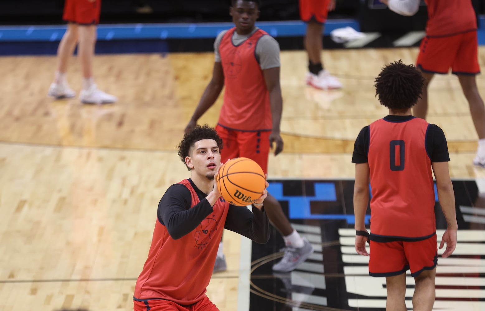 Dayton practices for NCAA tournament