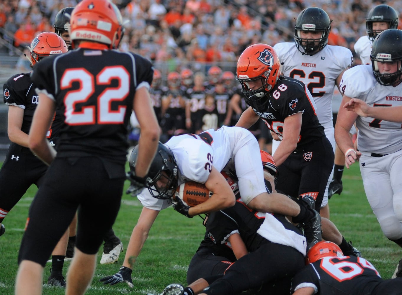 PHOTOS: No. 1 Minster at No. 1 Coldwater, Week 4 football