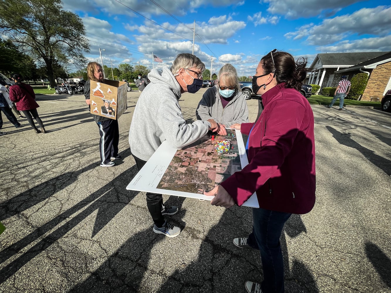 PHOTOS: Residents protest biodigester decision