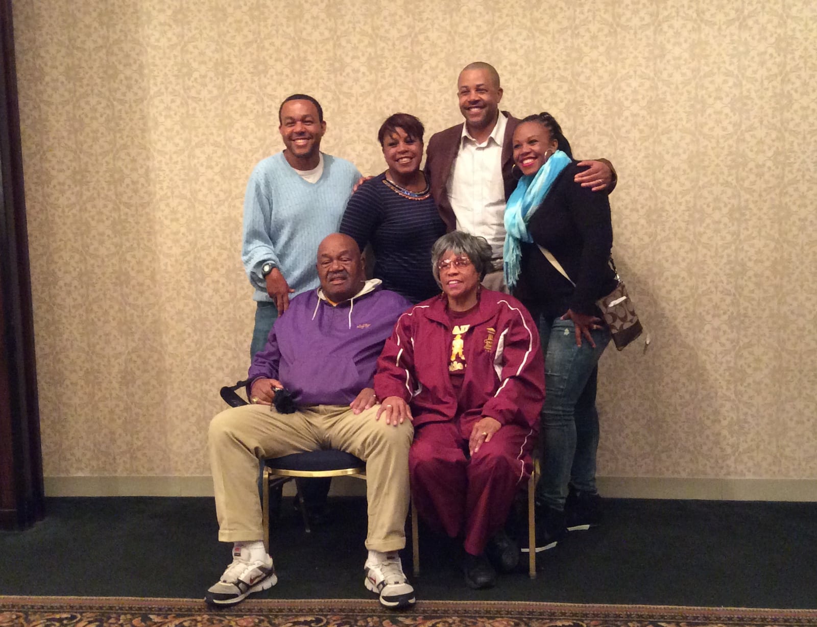 Lefty and Brenda Martin with their four children (left to right): Lloyd, LaVonna, Duane and LeBren. CONTRIBUTED