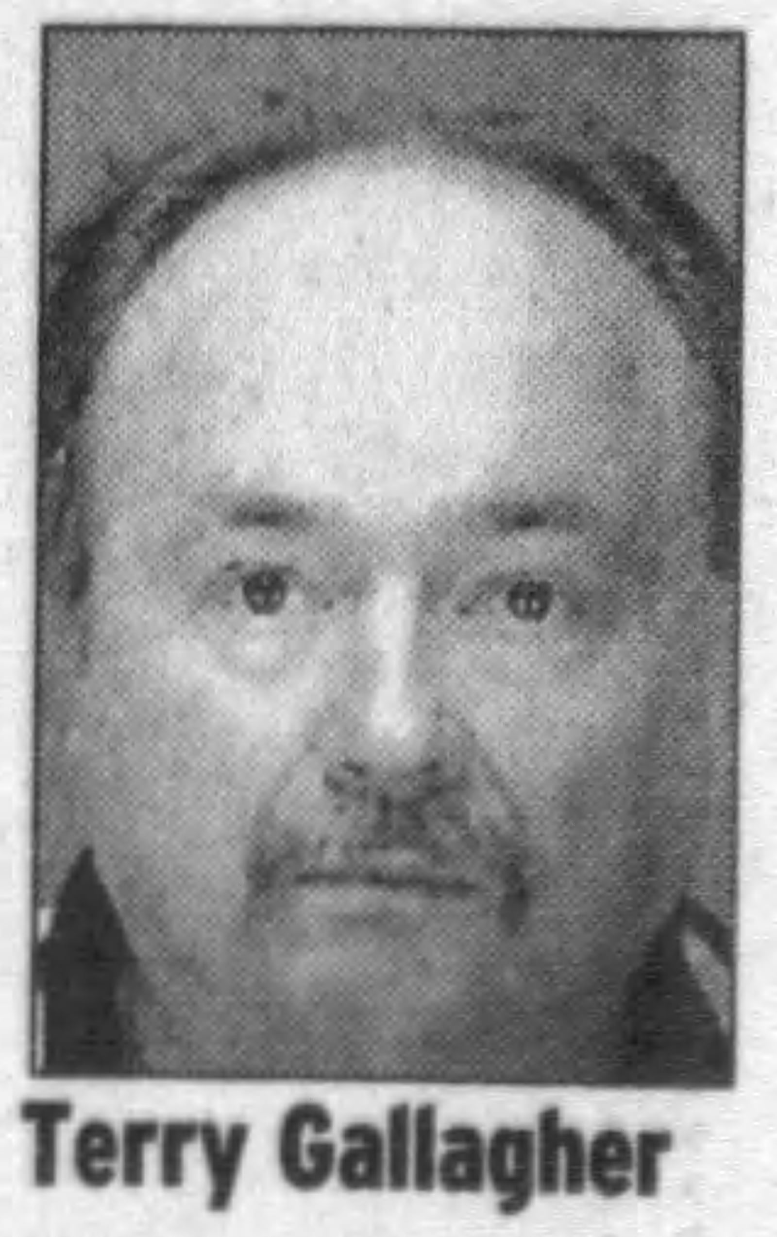 "Crime family" bank robber Terry Gallagher. DAYTON DAILY NEWS ARCHIVES