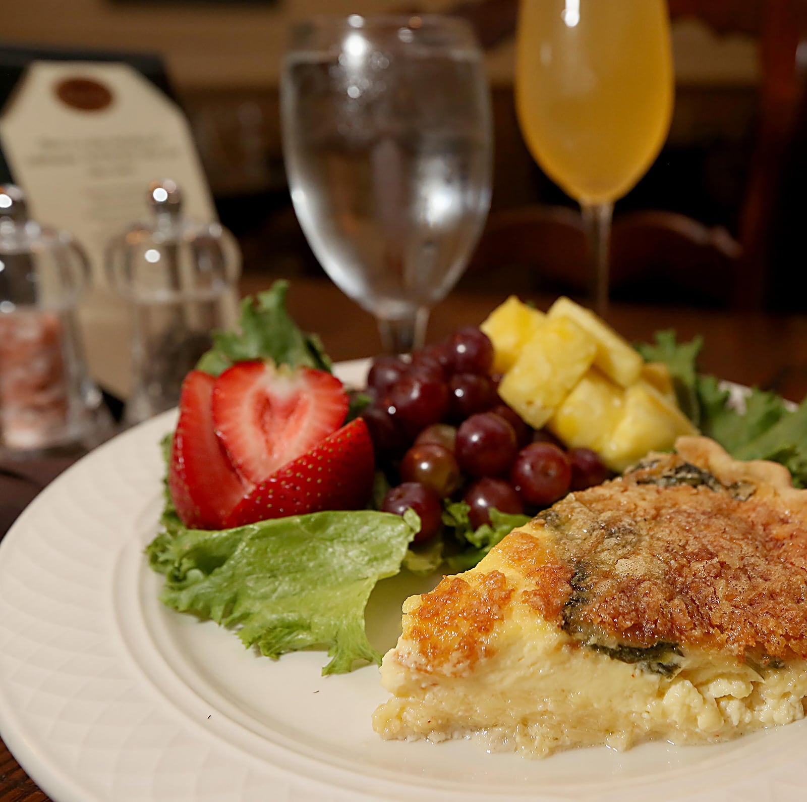 Coldwater Cafe's famous quiche. Contributed photo by E.L. Hubbard