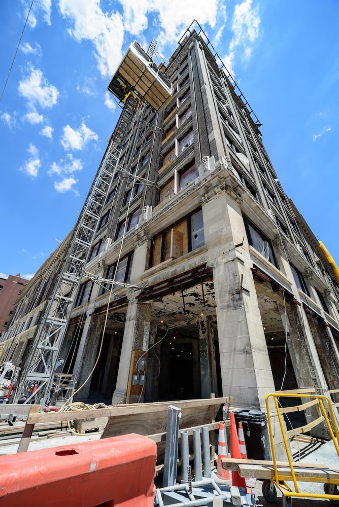 PHOTOS: Peek inside the Dayton Arcade under construction