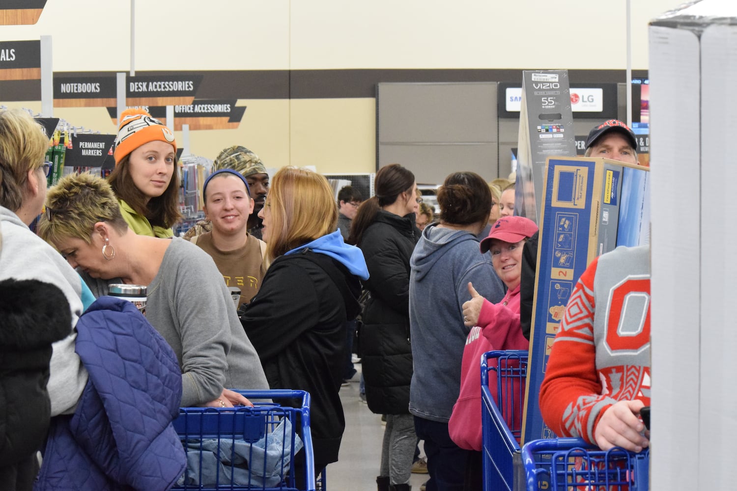 PHOTOS: Here's what local Meijer stores looked like Thanksgiving morning