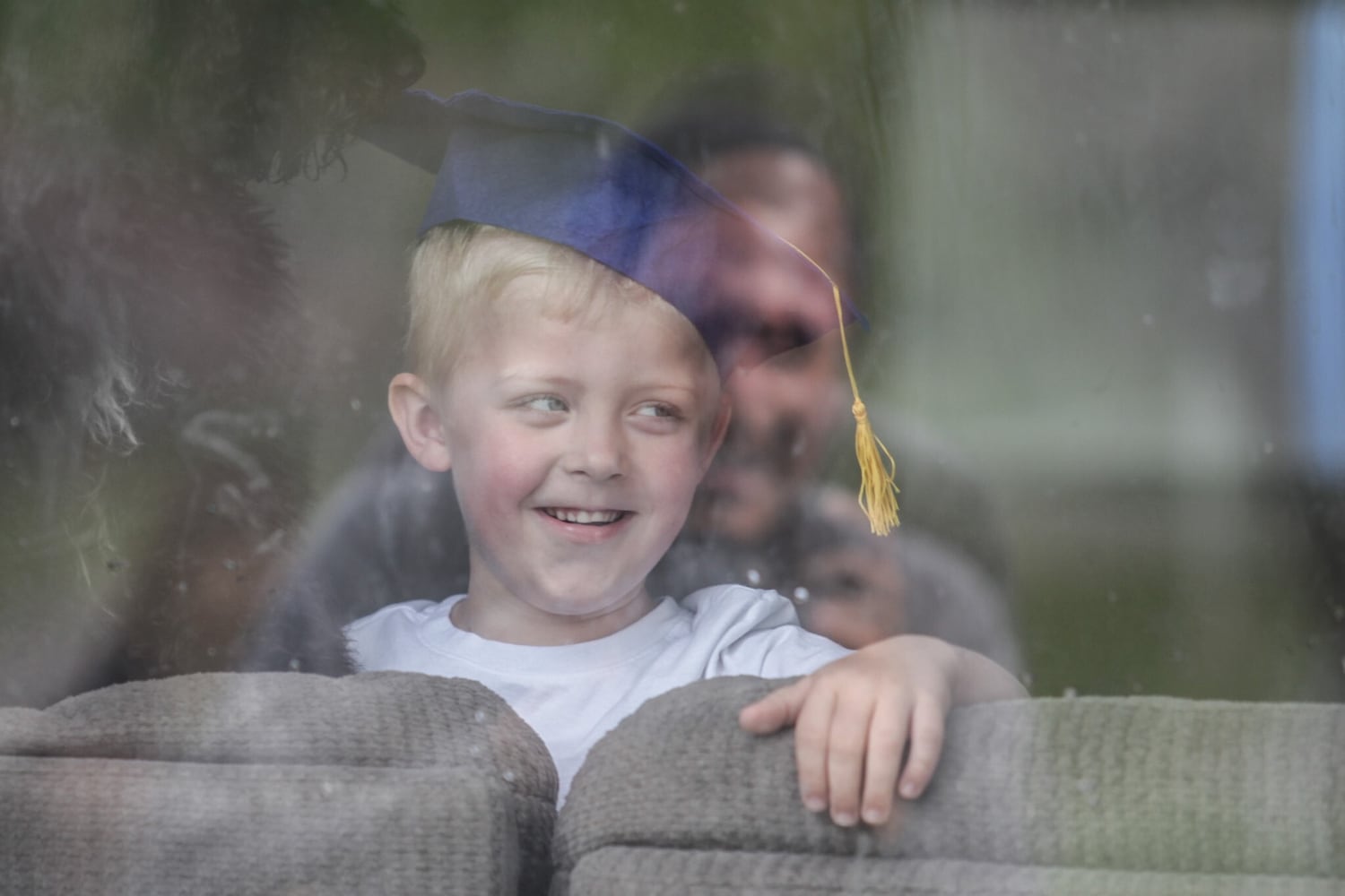 Pre-school porch graduation delights local neighborhood