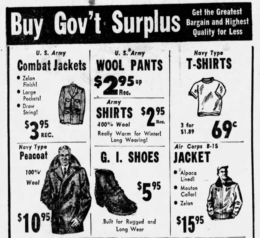 Vintage Dayton Daily News advertisement