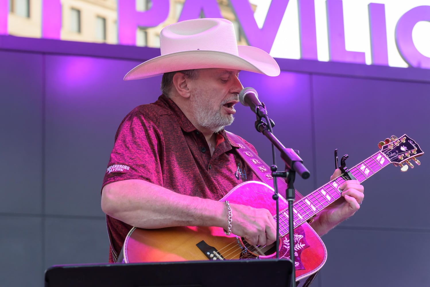 PHOTOS: Honoring our Veterans - Mitch Rossell with Guitars4Heroes live at Levitt Pavilion