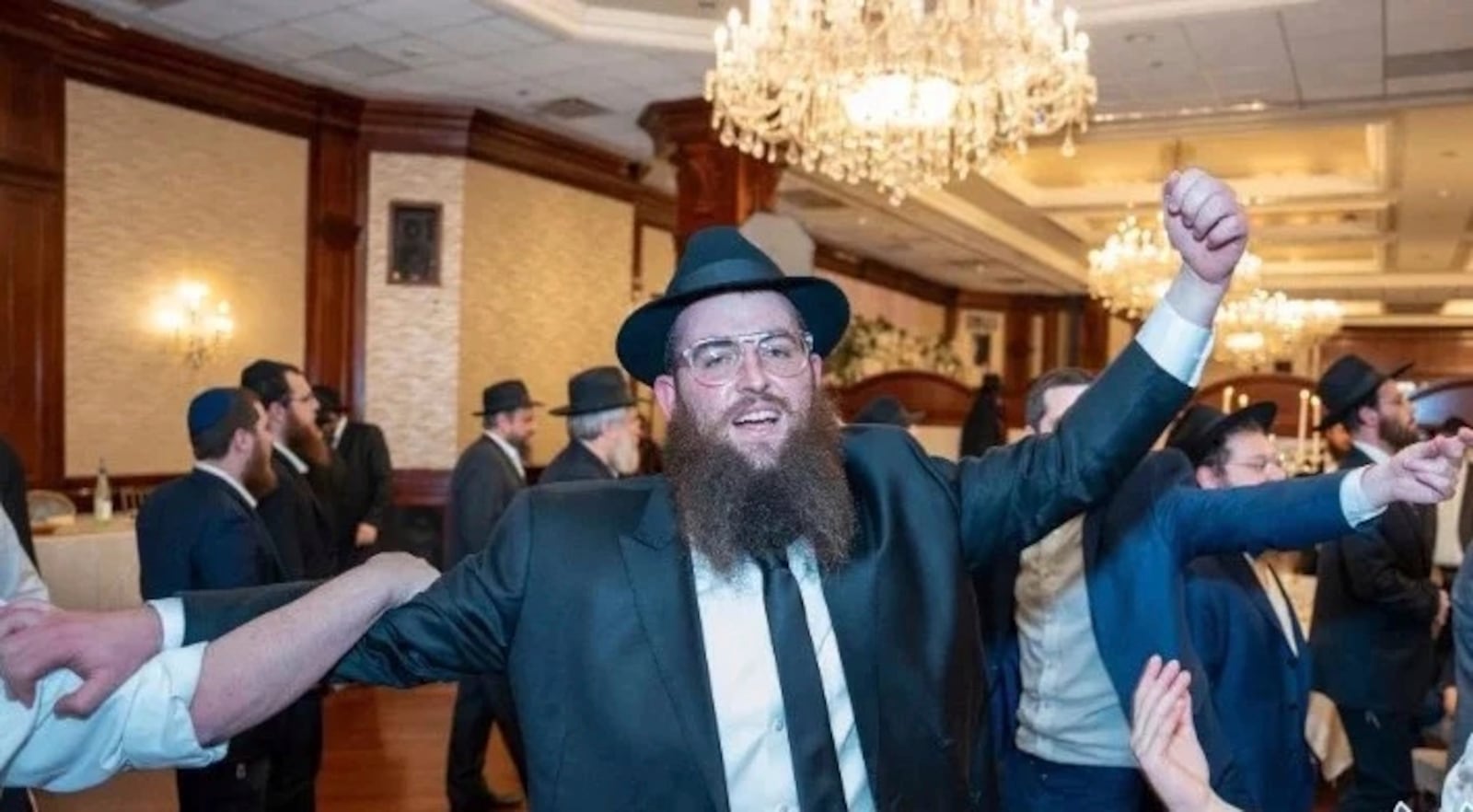 This undated photo from Chabad.org shows Rabbi Zvi Kogan, who was killed in the United Arab Emirates. (Yossi Fajnland/Chabad.org via AP)