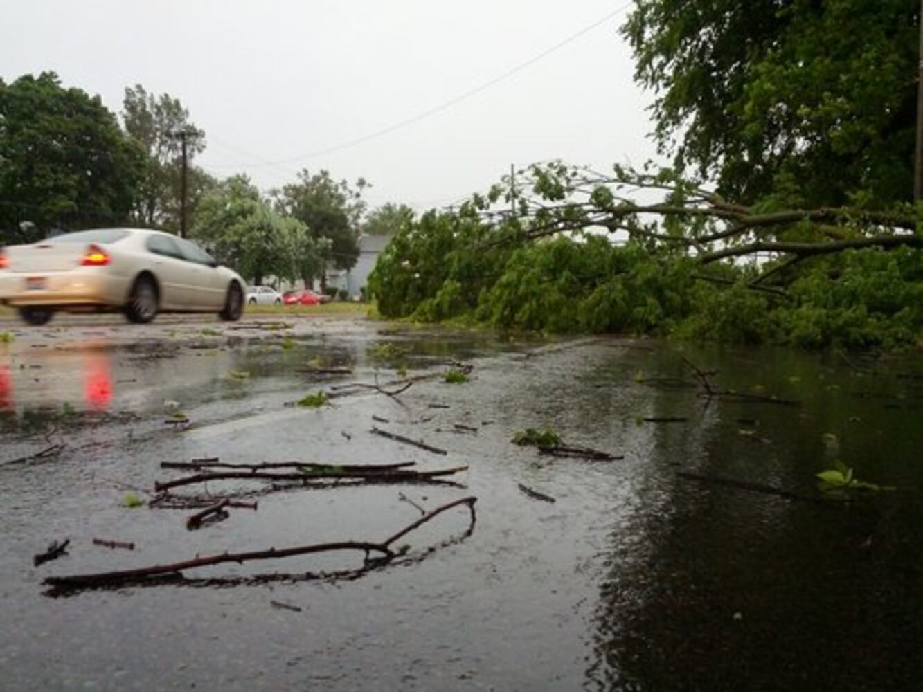 Storm damage