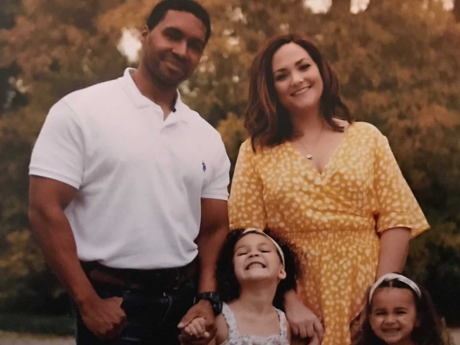 Dayton police officer Byron Branch and his wife Brittany with their two children, Chloe (left) and Peyton. Just before midnight on December 16,2016 – when Chloe was just a few months old --- Branch  was hit by an SUV spinning out of control as he was tending to another accident during icy conditions on I-75 northbound near its intersection with US 35. He lost his right leg from injuries sustained in the accident. Today he’s back patrolling East Dayton and is also on the cusp of qualifying as a fencer for Team USA competing in the Paralympic Games in Paris in 2024. His fencing, which he did prior to his injury, too, has taken him all over the world. CONTRIBUTED