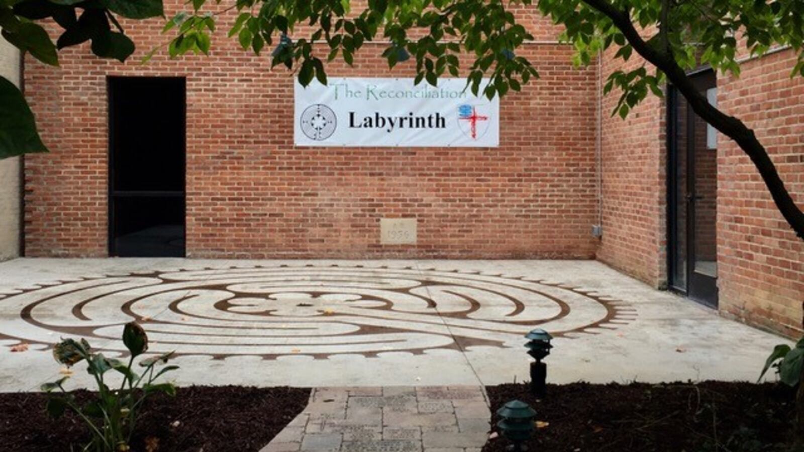 Reconciliation Labyrinth is now open at Christ Episcopal Church, 20 W. First St.