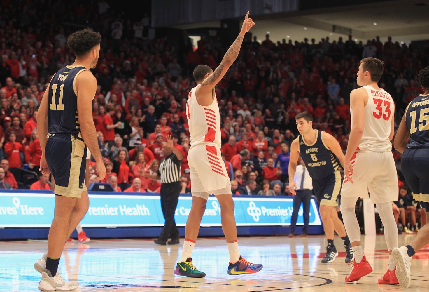 Game photos: Dayton Flyers vs. George Washington