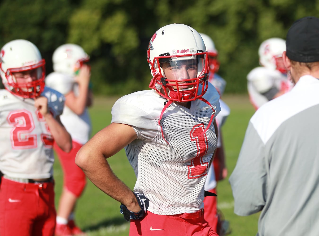 PHOTOS: Stebbins football, Week 2 practice