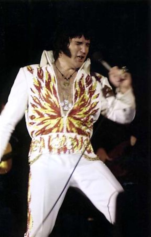 Last Elvis performance in Dayton