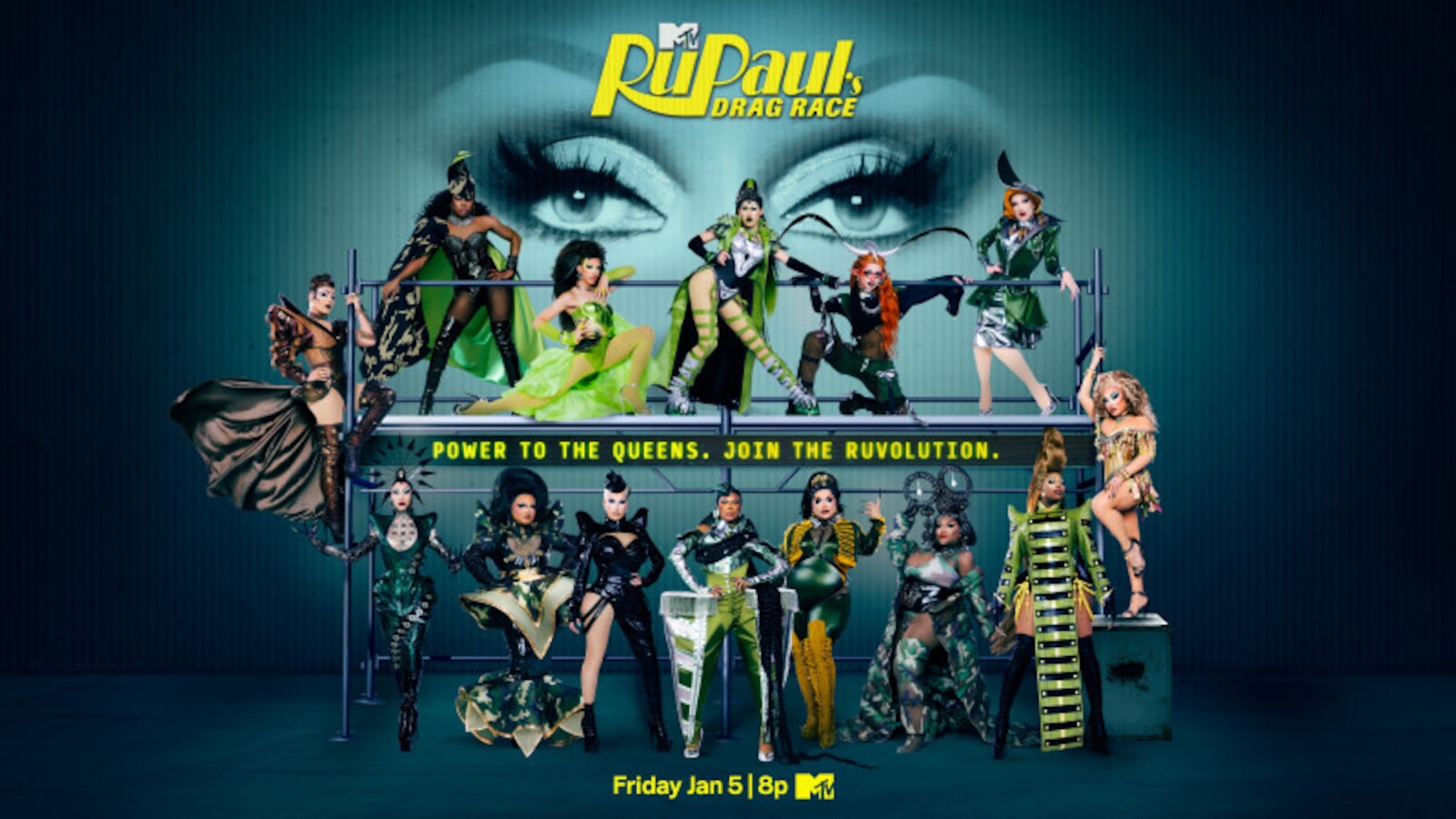 The Season 16 cast of "RuPaul's Drag Race" features Amanda Tori Meating, a drag queen with Dayton roots. VIJAT MOHINDRA