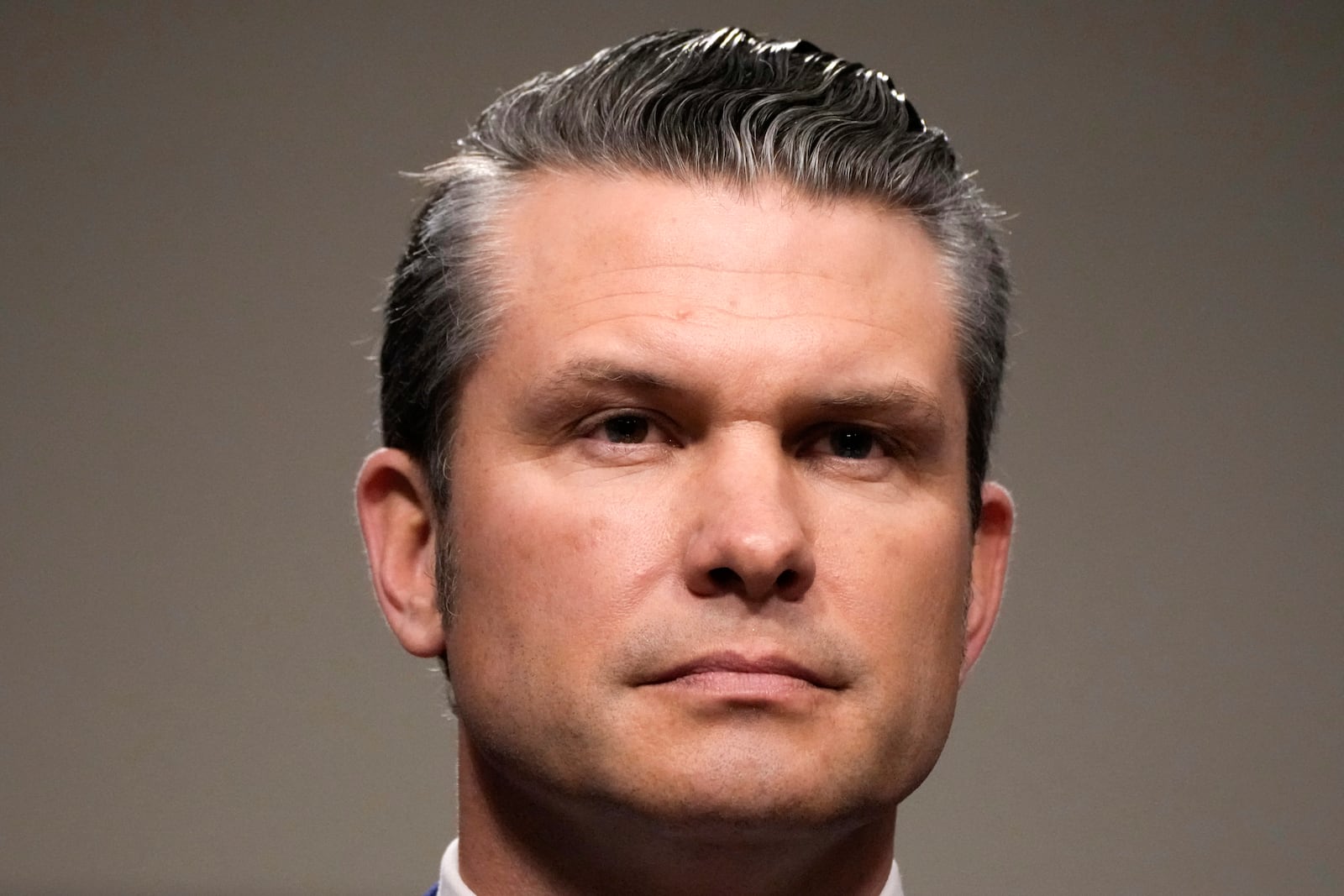 Pete Hegseth, President-elect Donald Trump's choice to be Defense secretary, appears before the Senate Armed Services Committee for his confirmation hearing, at the Capitol in Washington, Tuesday, Jan. 14, 2025. (AP Photo/Alex Brandon)