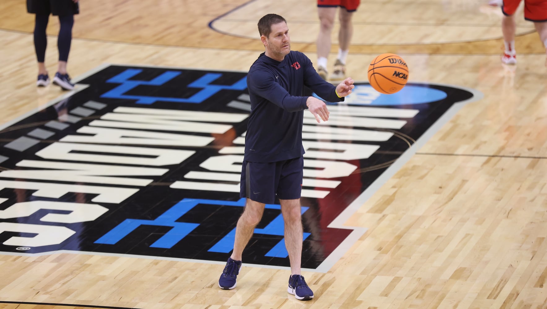 Dayton practices for NCAA tournament