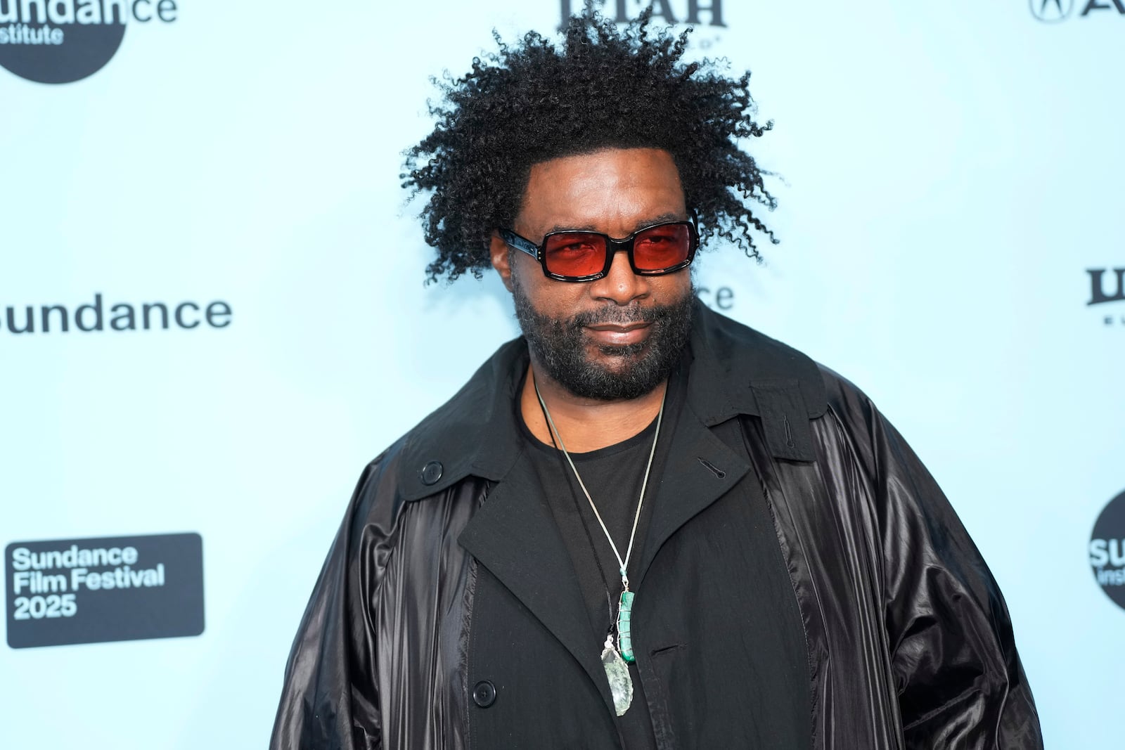 Ahmir "Questlove" Thompson attends the premiere of "Sly Lives!" during the Sundance Film Festival on Thursday, Jan. 23, 2025, at the Library Center Theatre in Park City, Utah. (Photo by Charles Sykes/Invision/AP)