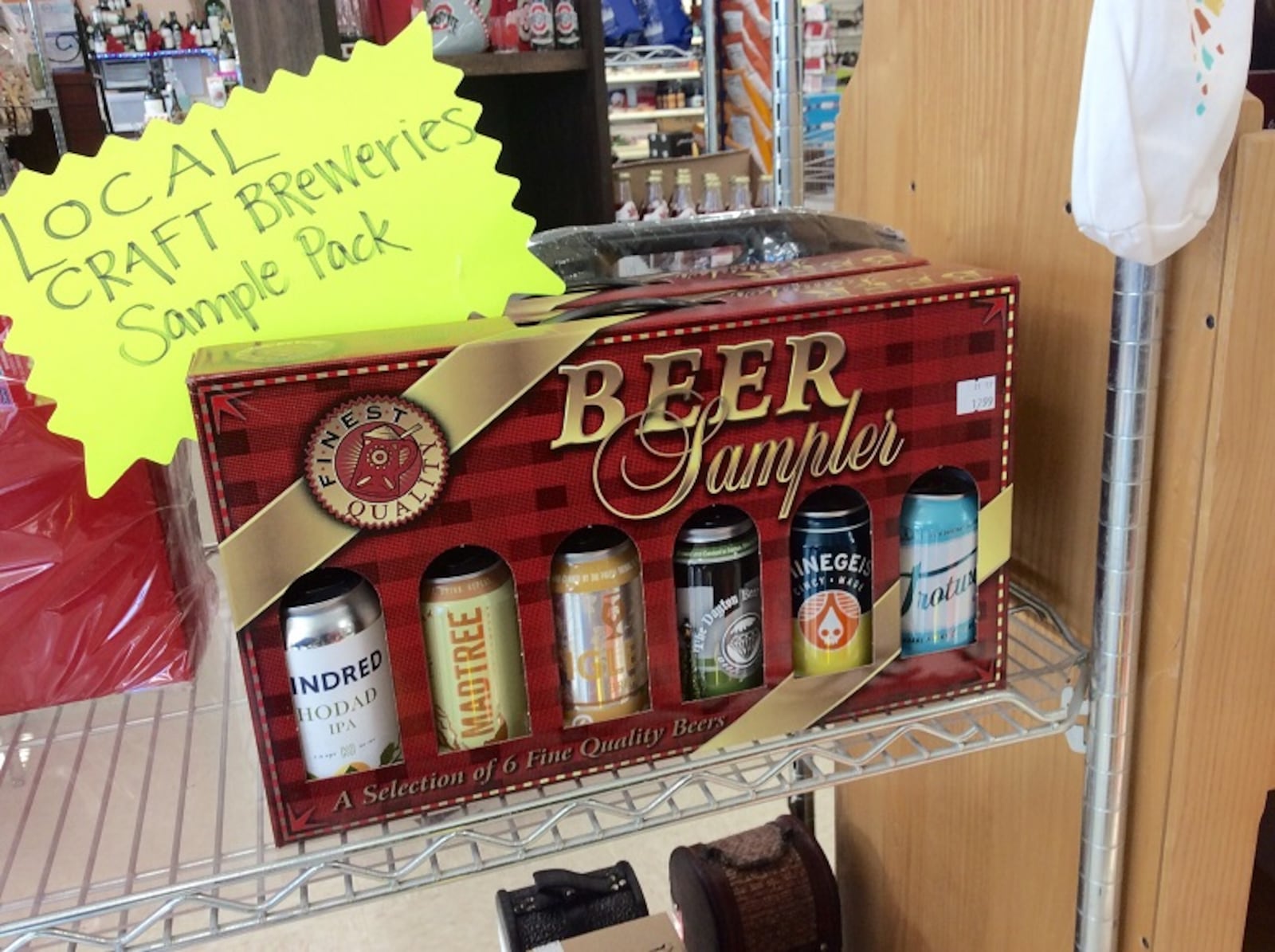 SW Ohio local craft beer gift pack, $17.99. MARK FISHER/STAFF