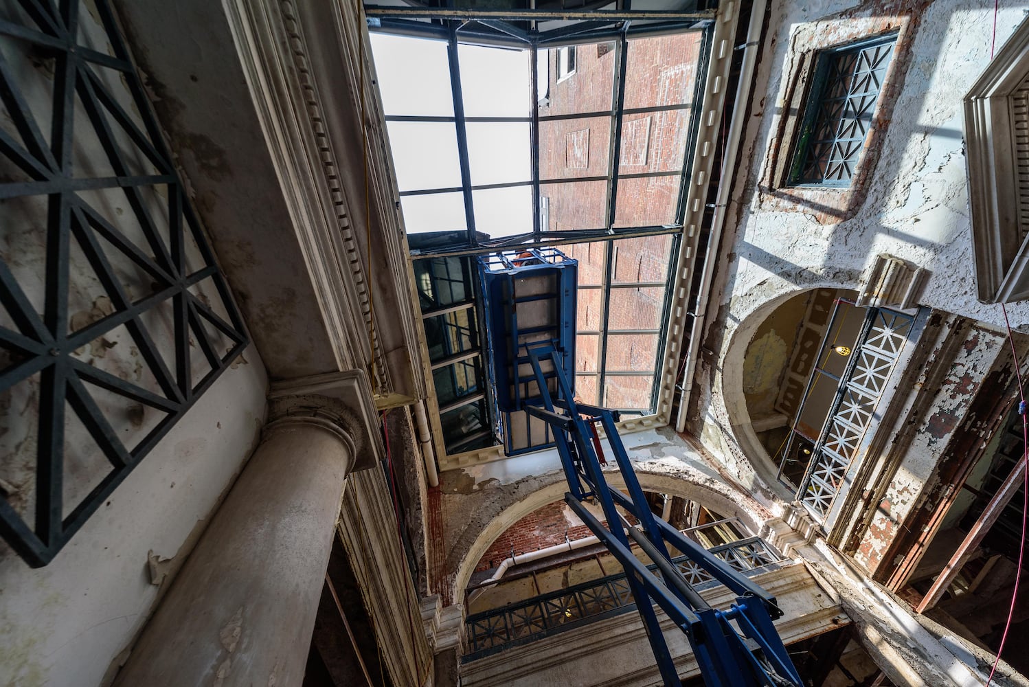 PHOTOS: A look at Phase 2 construction progress of the Dayton Arcade's North Arcade