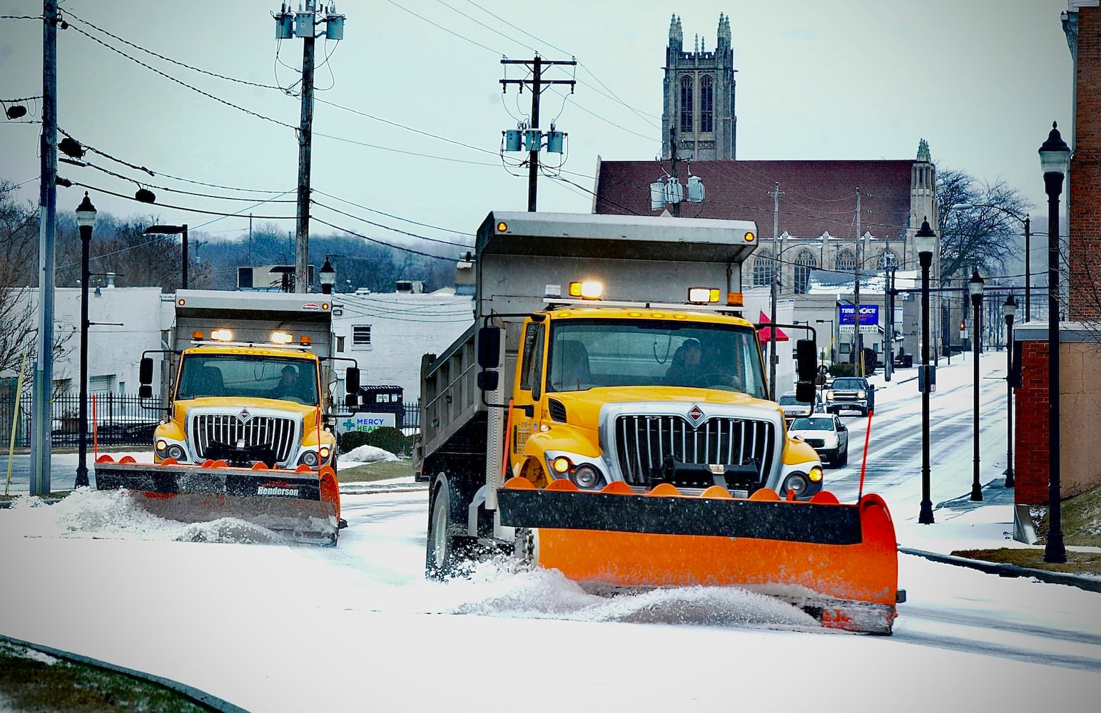 Winter weather strikes the Miami Valley