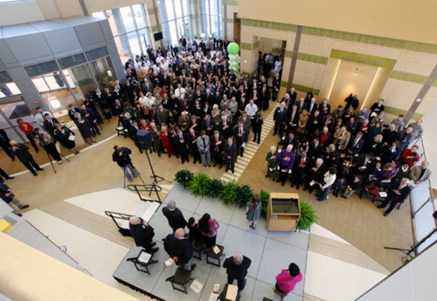 Ribbon cutting for Soin Medical Center