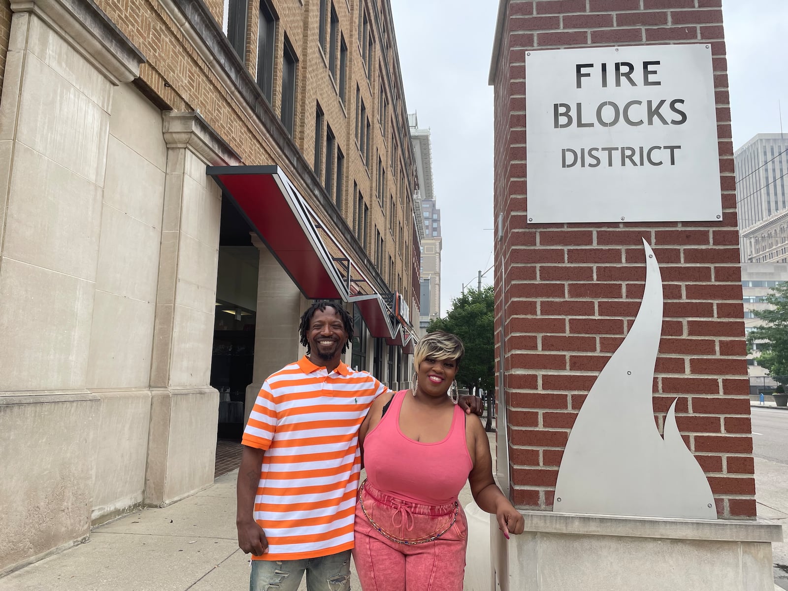 Dayton natives Tae Winston and her brother, Mark Lee, are opening a bar in Dayton’s Fire Blocks District with additional space to accommodate service-based businesses. The Ambiance Bar & Suites will be located at 116 E. Third St. NATALIE JONES/STAFF