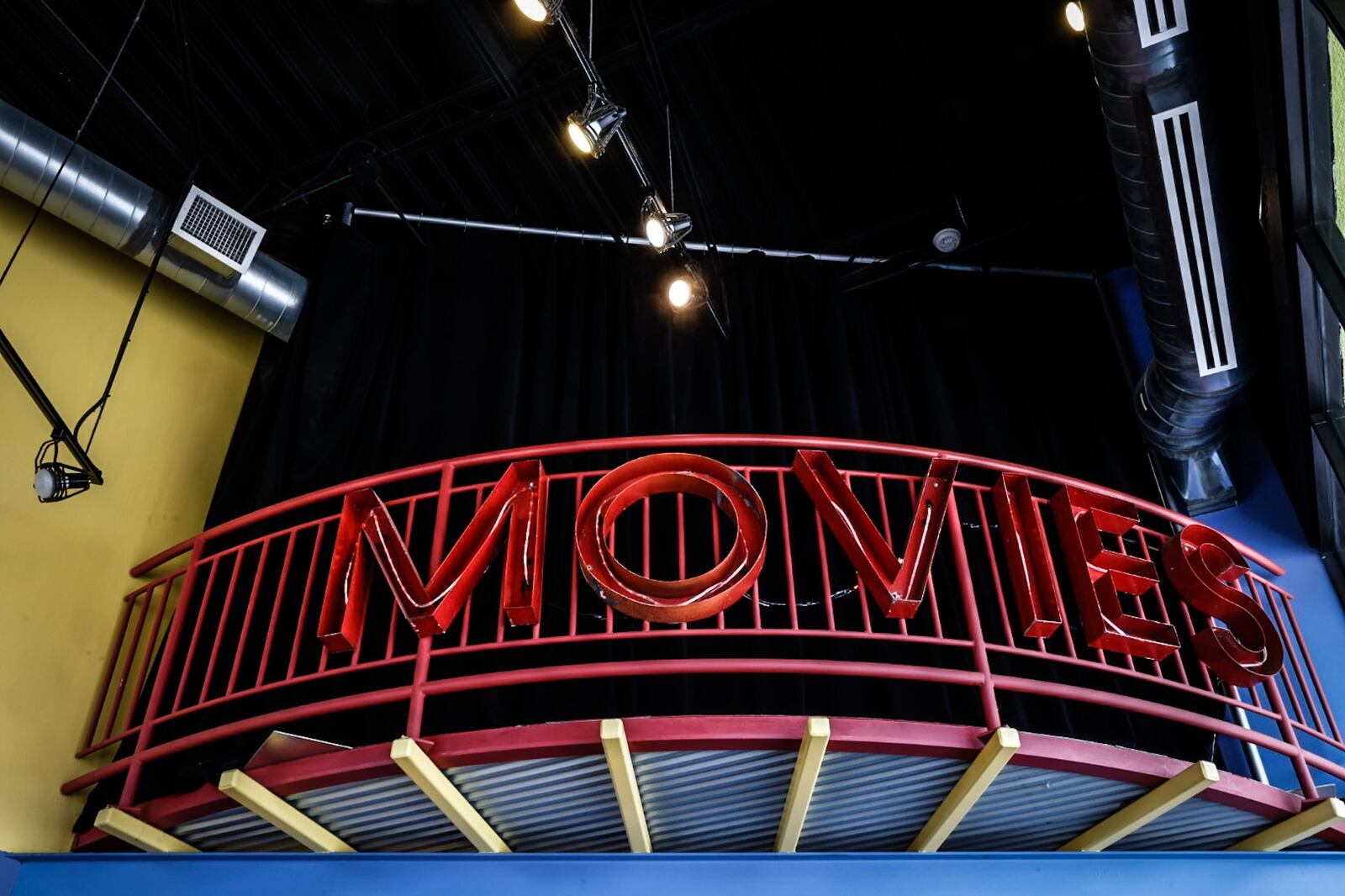 The Neon Theatre is an independent showhouse in downtown Dayton. JIM NOELKER/STAFF