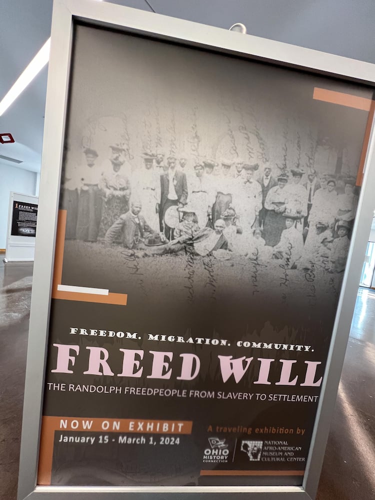 PHOTOS: Freed Will Exhibit at Dayton Metro Library's Main location