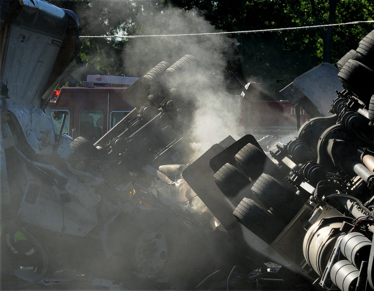 Coroner called to crash involving semi in Harrison Twp.