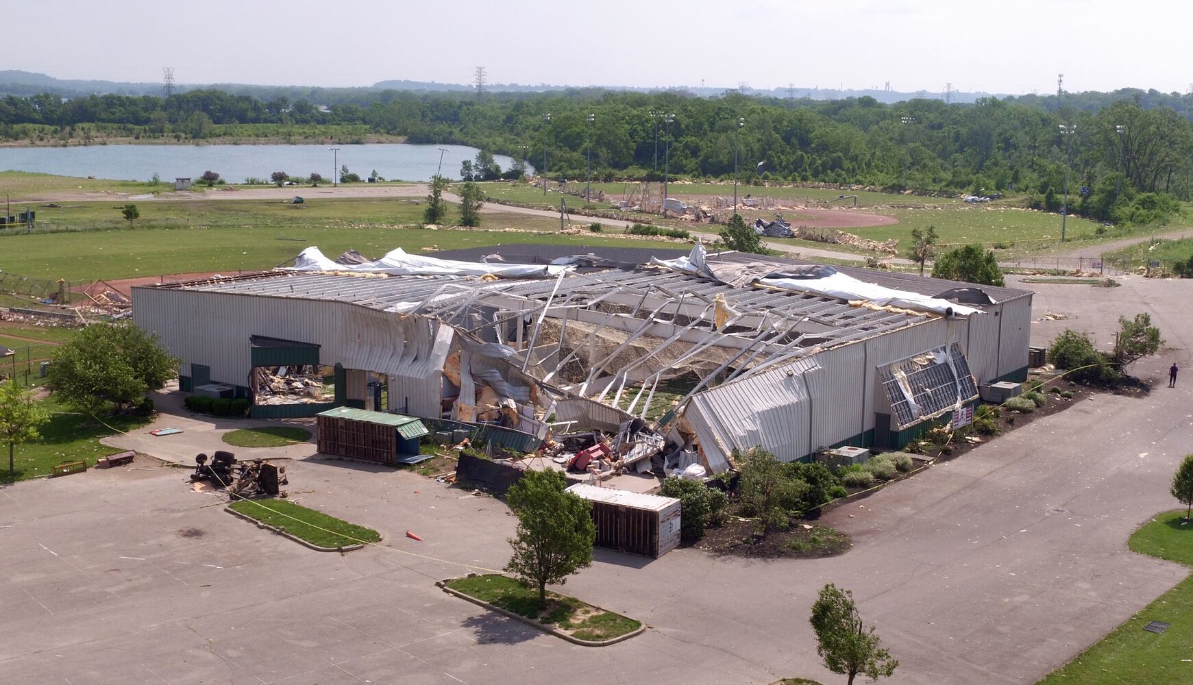 PHOTOS: Daylight reveals widespread damage from Monday storms