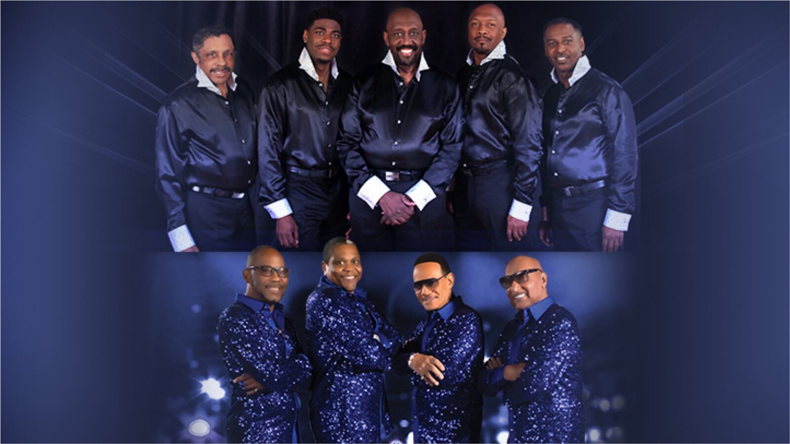 A pair of legendary Motown Recording artists from Detroit, The Temptations and The Four Tops, join together for a night of old school R&B at Rose Music Center in Huber Heights on Friday, July 28.