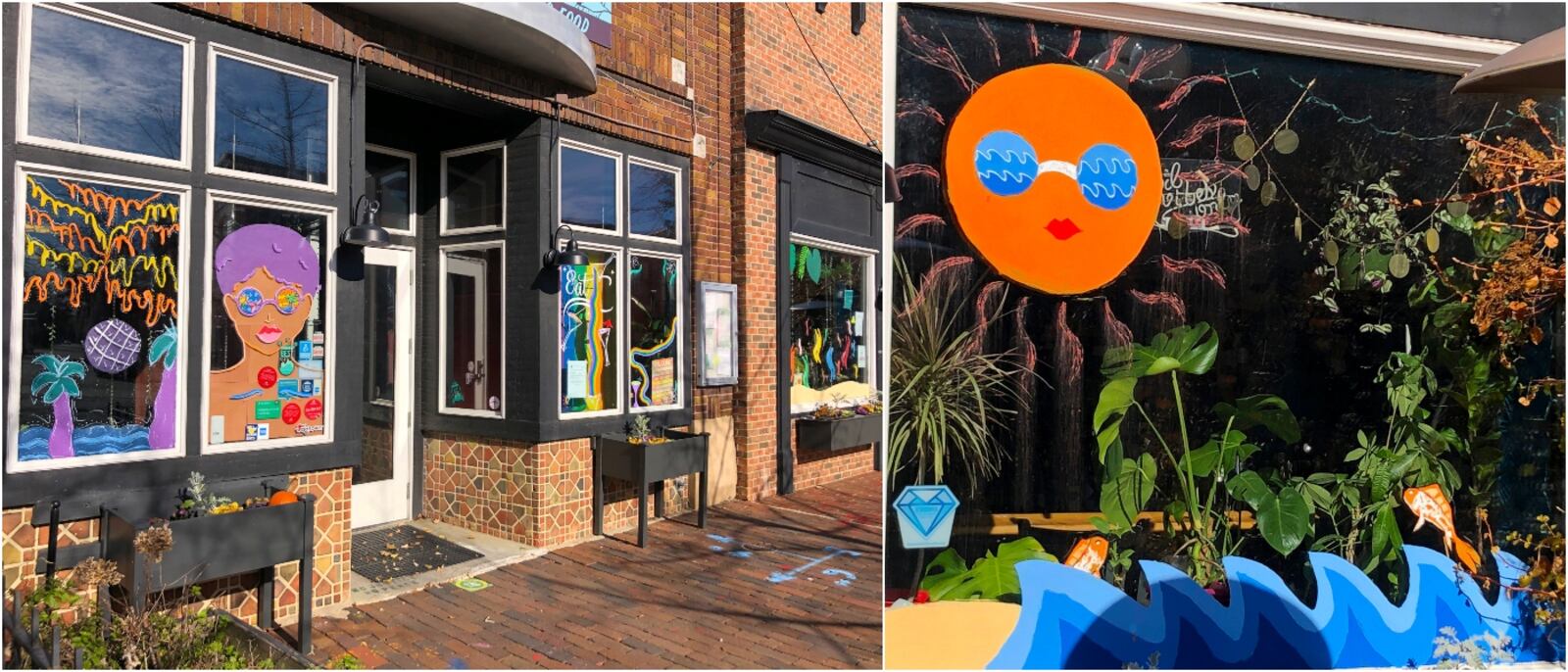 Lily’s Dayton, entrant in the Whimsical Windows decorating contest put on by the Downtown Dayton Partnership in 2021.