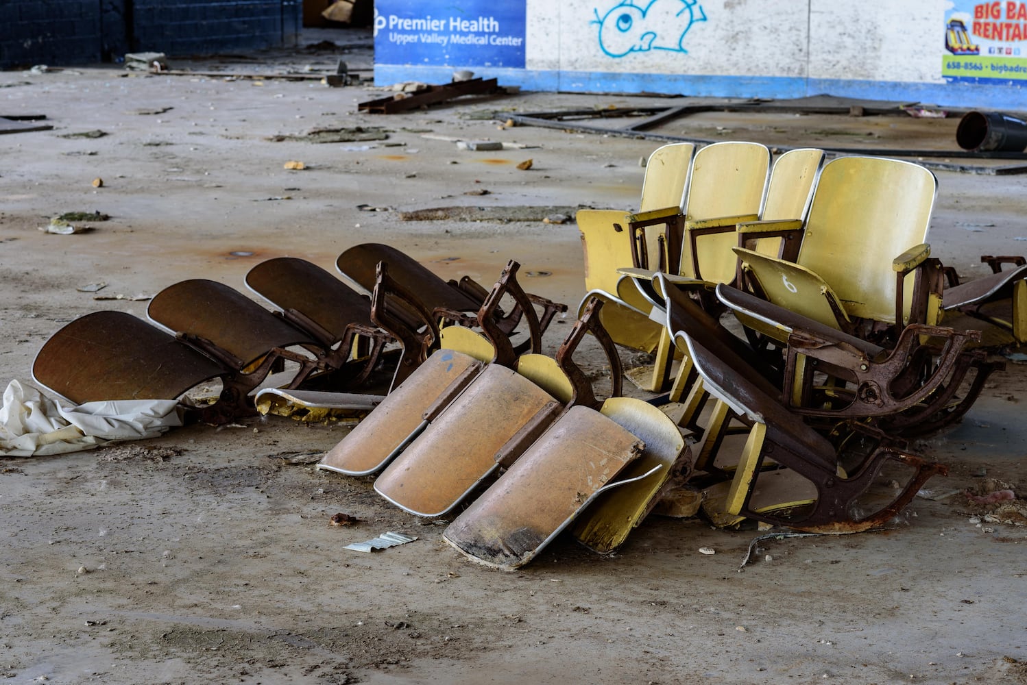 Last look inside Hara Arena