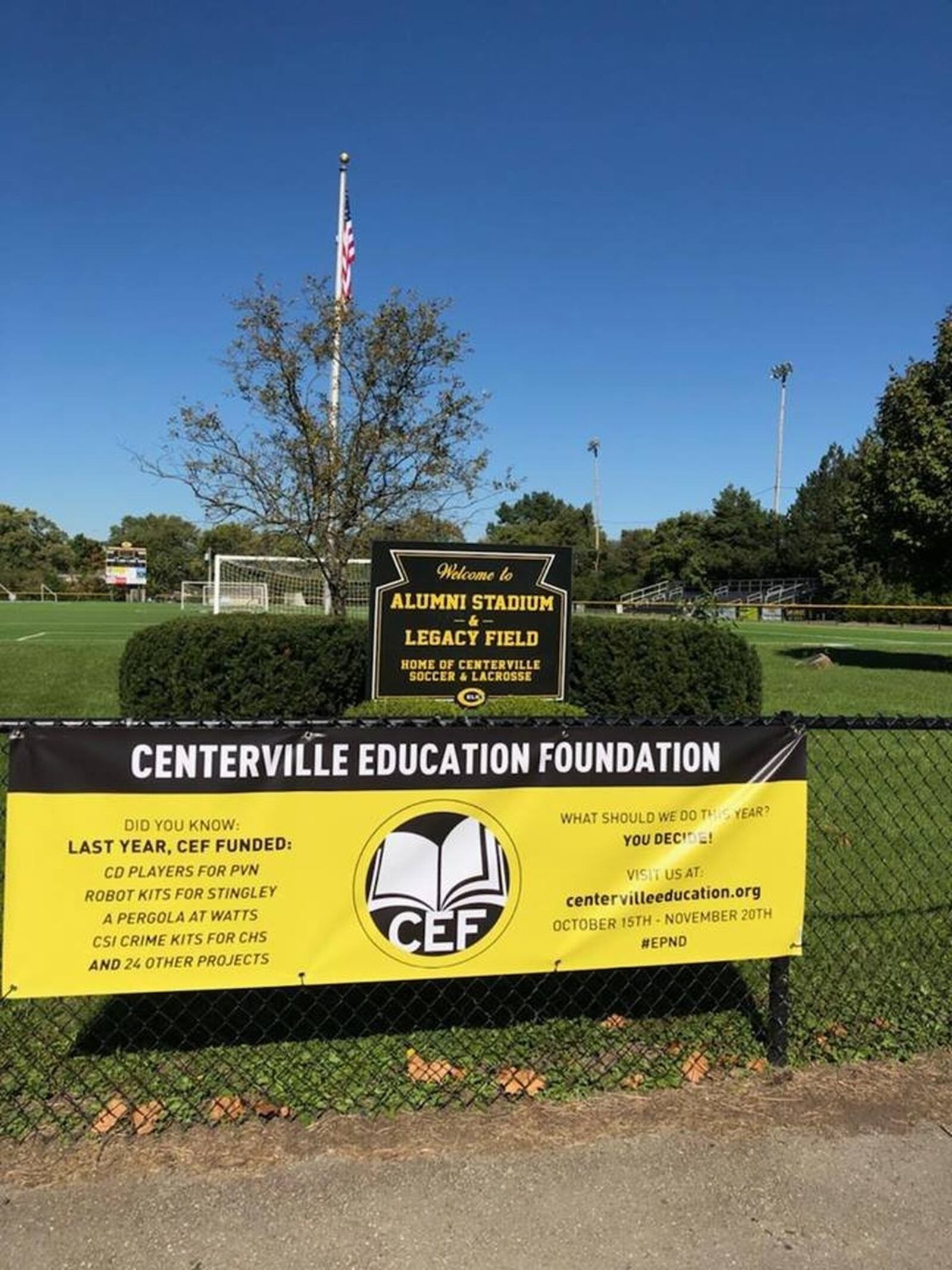 The Centerville Education Foundation (CEF) has put together the Elk Pride Never Dies (EPND) campaign, which will be an annual event with a goal of raising $20,000 this year to benefit the Centerville schools.