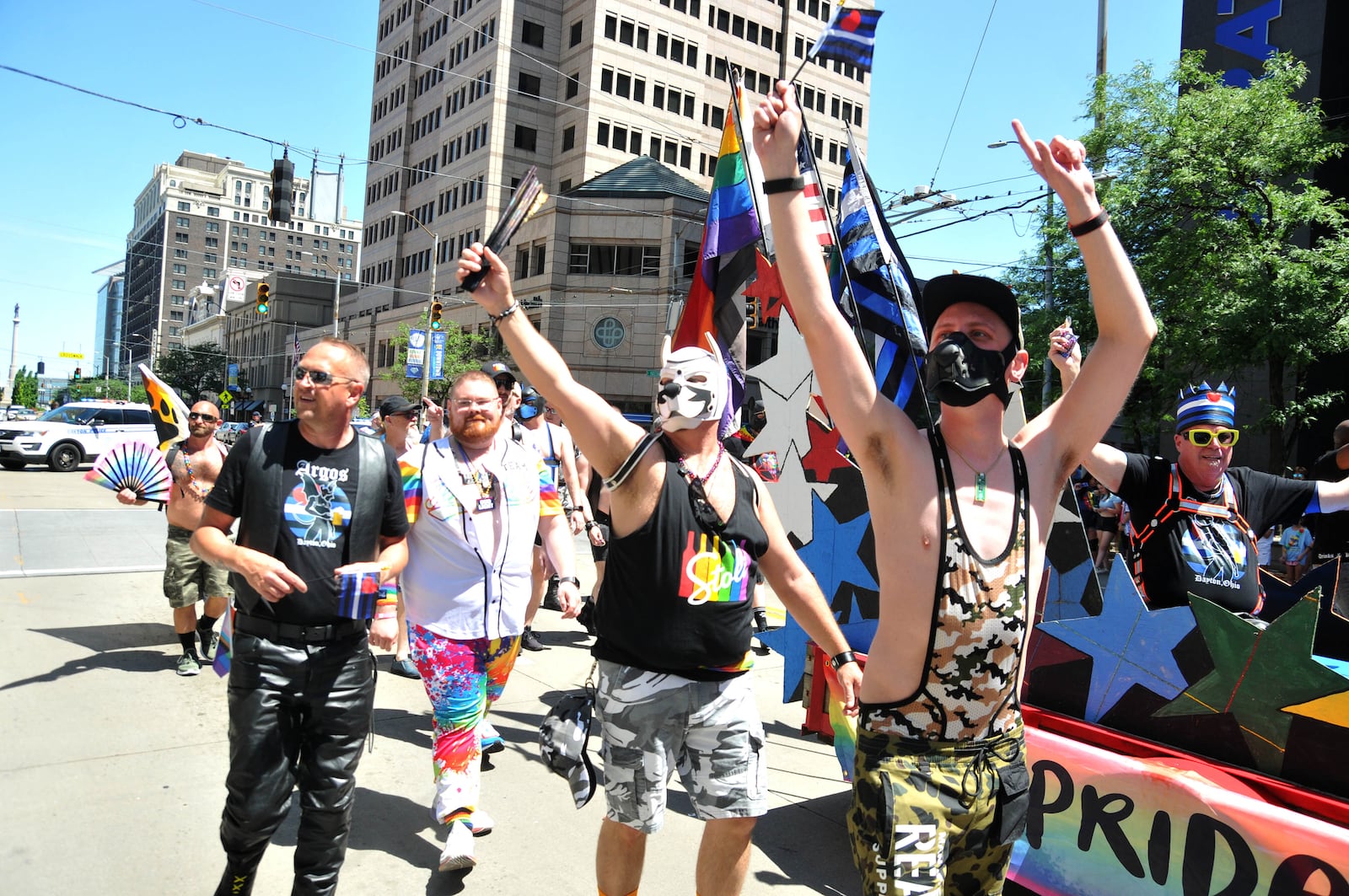 The Greater Dayton LGBTQ+ Center hosted the Dayton Pride Parade in downtown Dayton on Saturday, June 4, 2022, followed by the Dayton Pride Festival at Courthouse Square. CONTRIBUTED/DAVID A. MOODIE