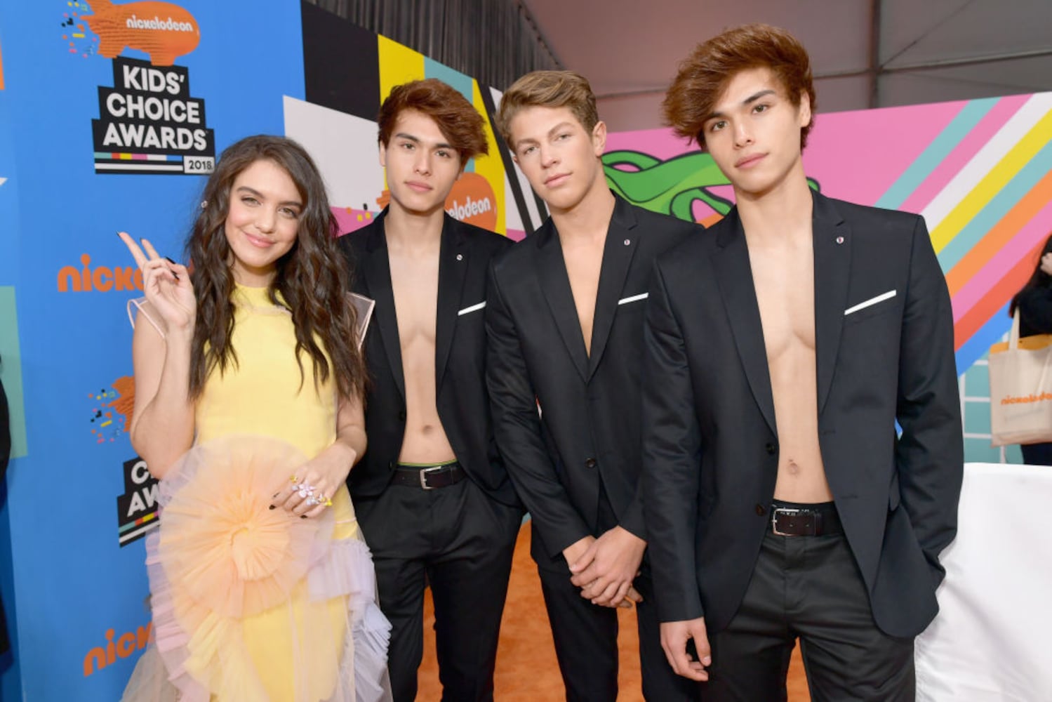 2018 kids choice awards red carpet