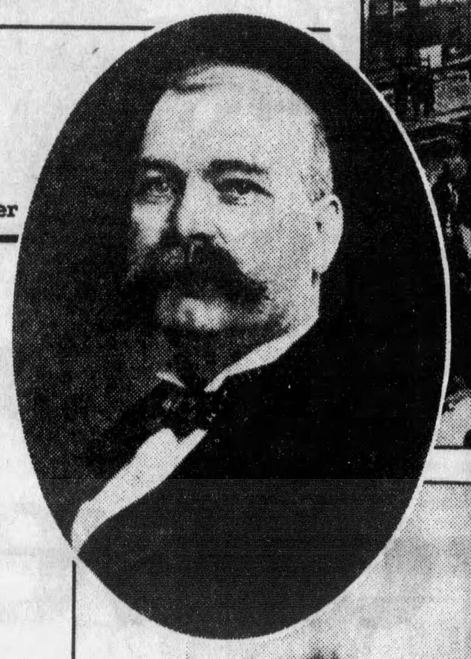 Dayton Fire Chief Daniel C. Larkin, who was in command during the Great First Street Fire of 1900. DAYTON DAILY NEWS ARCHIVES