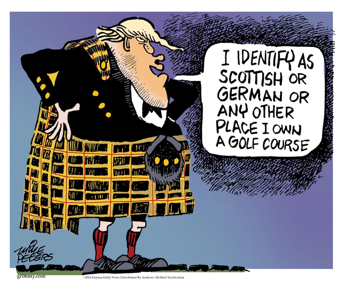 CARTOONS: Mike Peters, Aug. 7, 2024